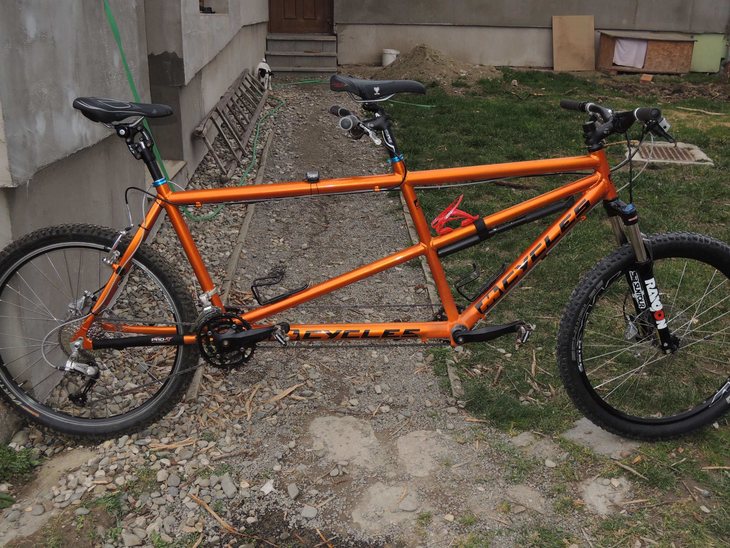 Prodám: Dvojkolo, tandem 26" M-Cycles vel. L/M + M/S, brzdy XT - bazar -  Bike-forum.cz