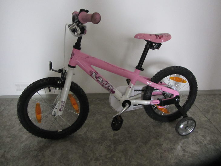 Prodám: Dívčí kolo Scott 16 - bazar - Bike-forum.cz