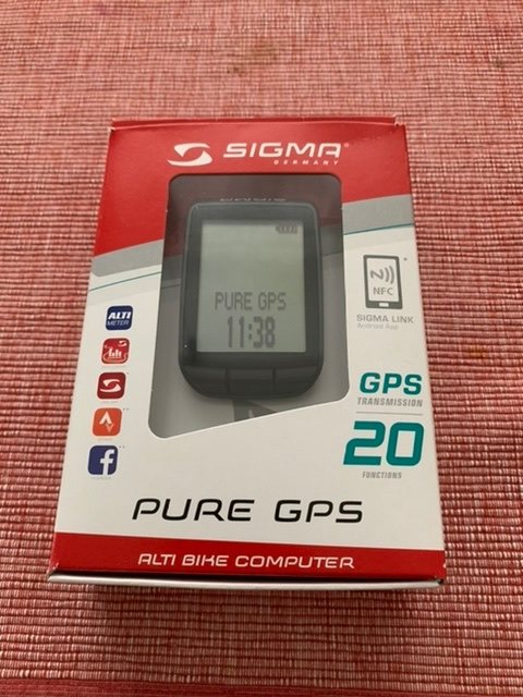 Prodám: Sigma Pure GPS - bazar - Bike-forum.cz