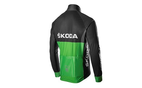 Prodám: Pánská cyklistická bunda Škoda - velikost M - bazar - Bike-forum.cz