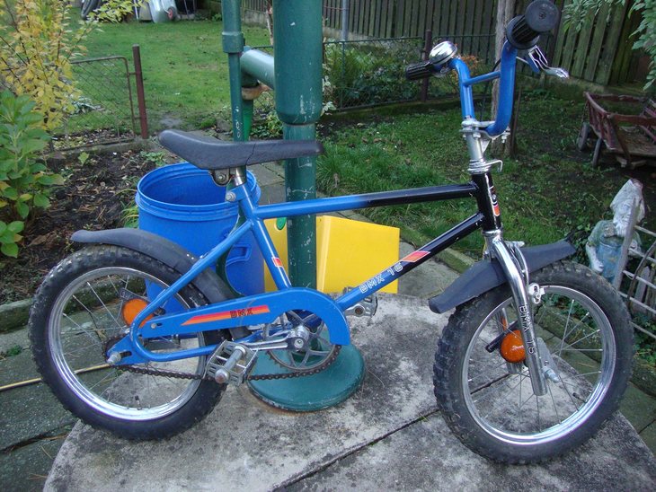 Prodám: Dětské kolo Velamos BMX 16 modré 1980 zachovalé pojízdné - bazar -  Bike-forum.cz