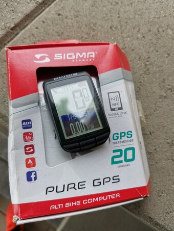 Prodám: Sigma Sport PURE GPS - bazar - Bike-forum.cz
