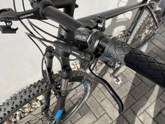 Prodám: Horské kolo CUBE REACTION PRO 29 2019 black´n´blue WATTMETR - bazar  - Bike-forum.cz
