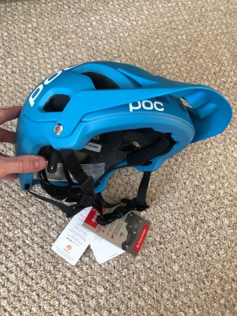 Prodám: Nová helma POC Tectal Basalt Blue, vel. 59-62 cm - bazar -  Bike-forum.cz