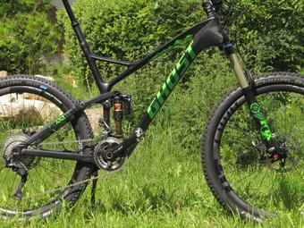 ex GHOST SL AMR X 8 LC black green darkgreen 2016 - Fotky - Bike-forum.cz